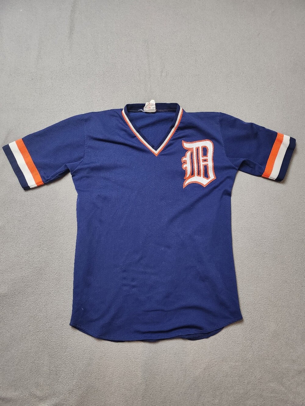Vintage Detroit Tigers Baseball -  Ravens Knit Jersey Sz Med